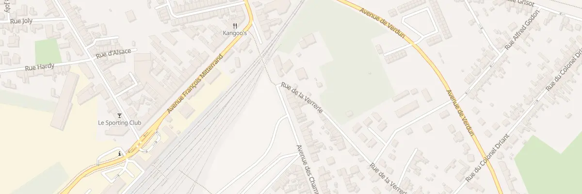 Plan du 7 Av des Champs Elysées à Hirson