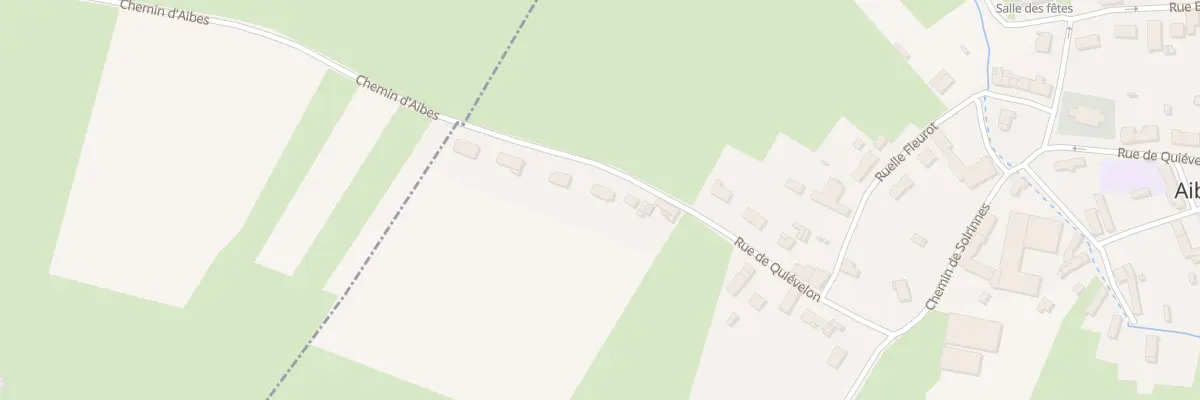 Plan du 27 Rue de Quiévelon à Aibes