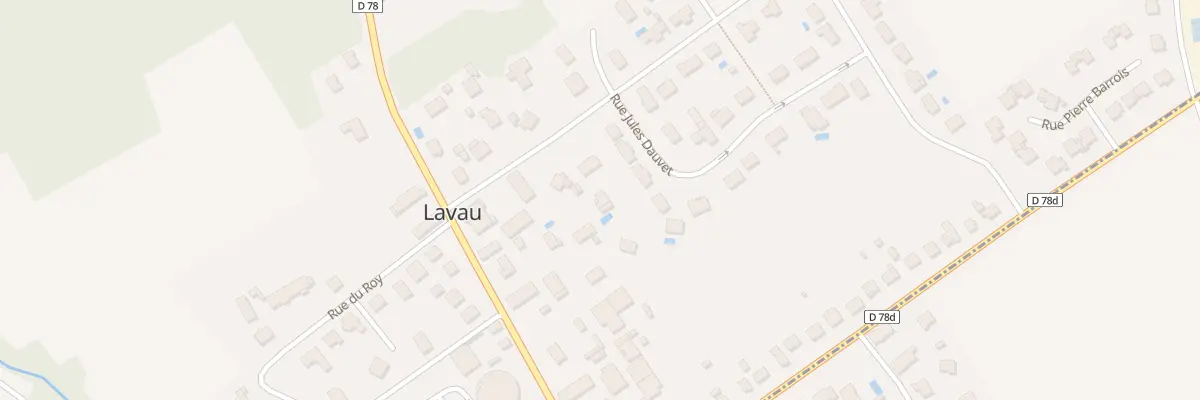 Plan du 12 Che des Corvées à Lavau