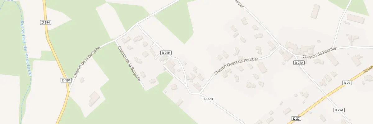 Plan du 124 Che de Lauzette à Saint-Théodorit
