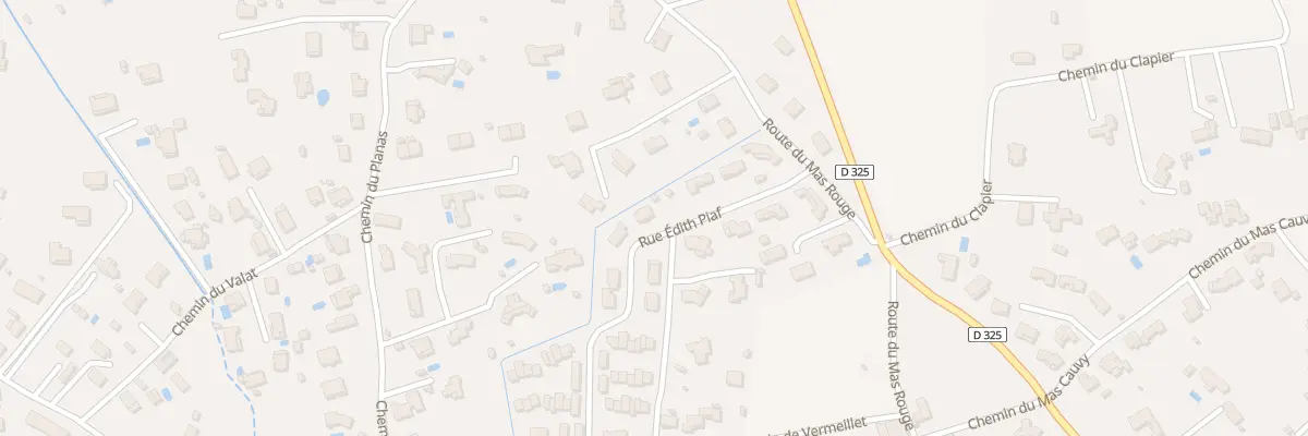 Plan du 120 Rue Edith Piaf à Saint-Christol-lez-Alès