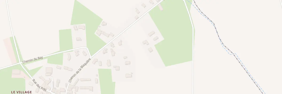 Plan du 336 Che de la Blaquière à Savignargues