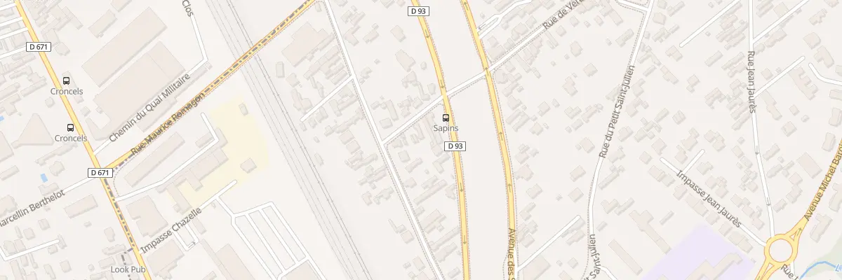 Plan du 4 Rue du General Leclerc à Saint-Julien-les-Villas