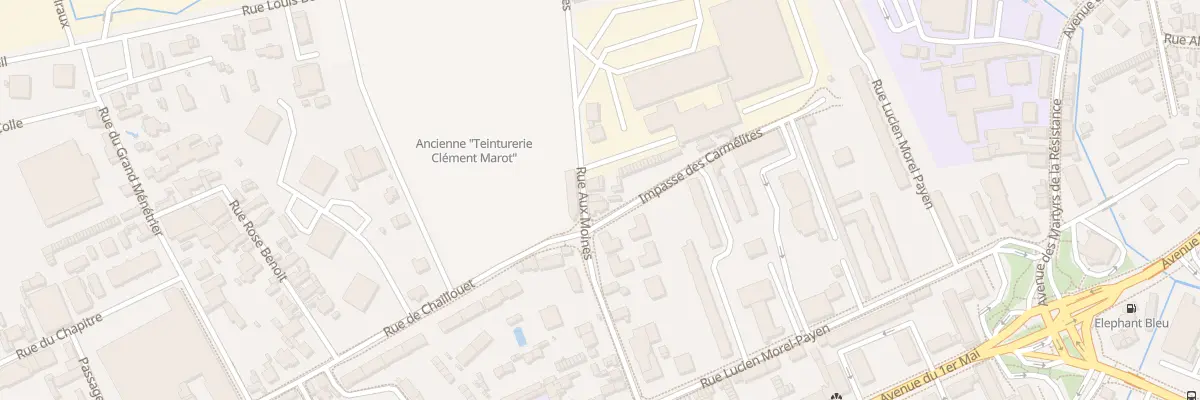 Plan du 16B Rue aux Moines à Troyes