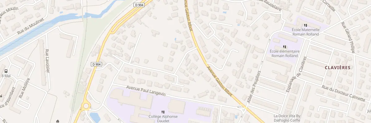 Plan du 30 Rue de la Mazade de Clavieres à Alès