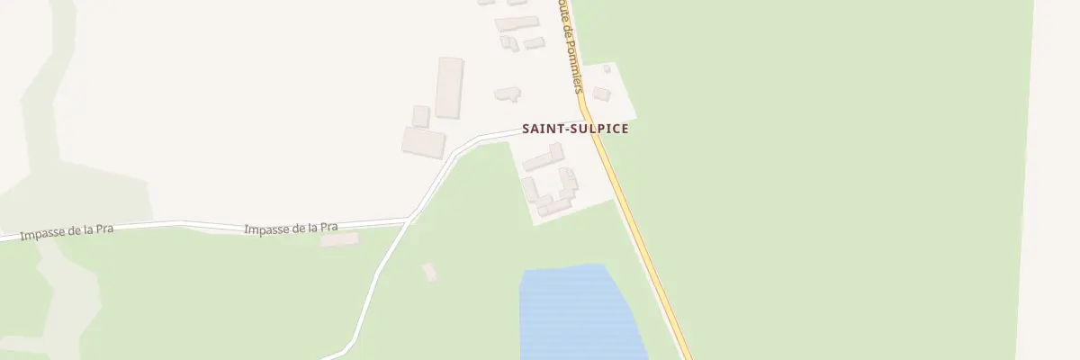Plan du 55 Imp de la Pra à Sainte-Foy-Saint-Sulpice