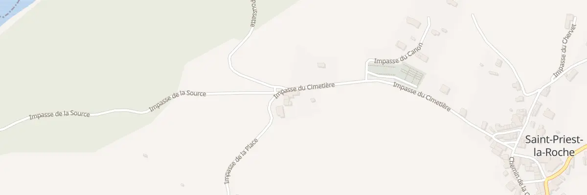 Plan du 351 Imp du Cimetière à Saint-Priest-la-Roche