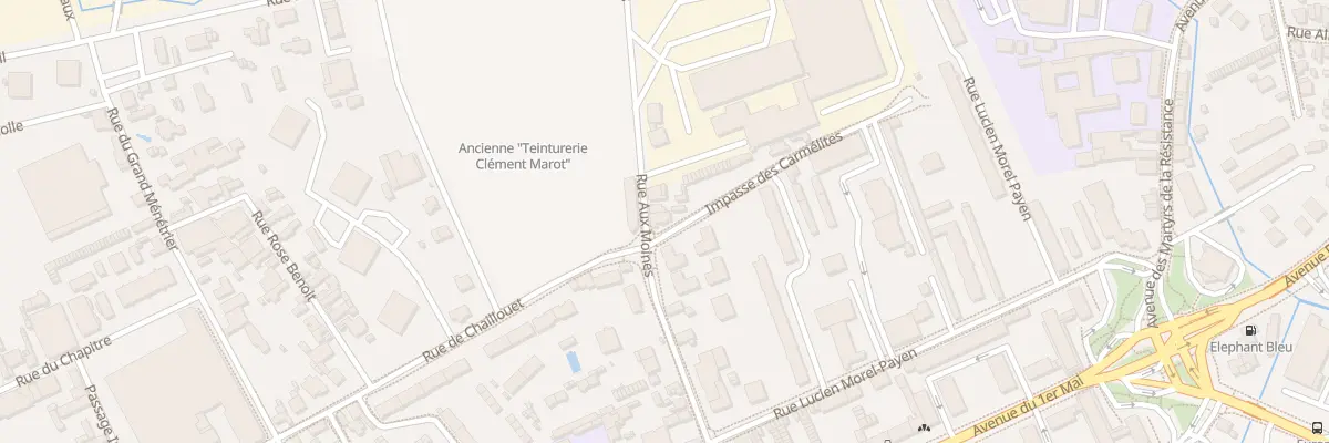 Plan du 16 Rue aux Moines à Troyes