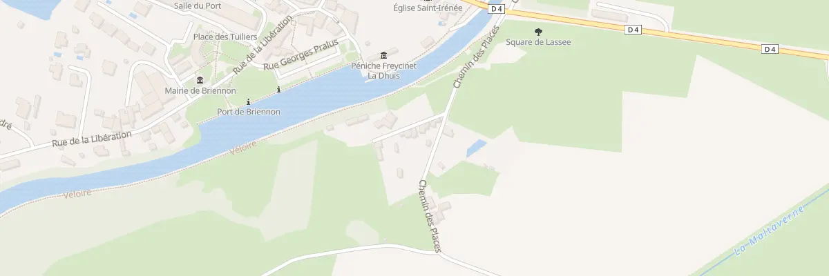 Plan du 3 Imp des Places à Briennon