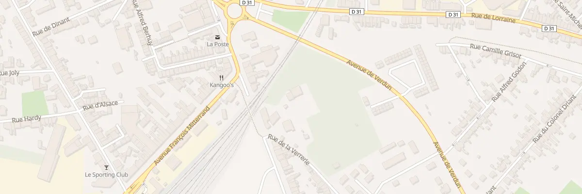 Plan du 3B Rue de la Verrerie à Hirson