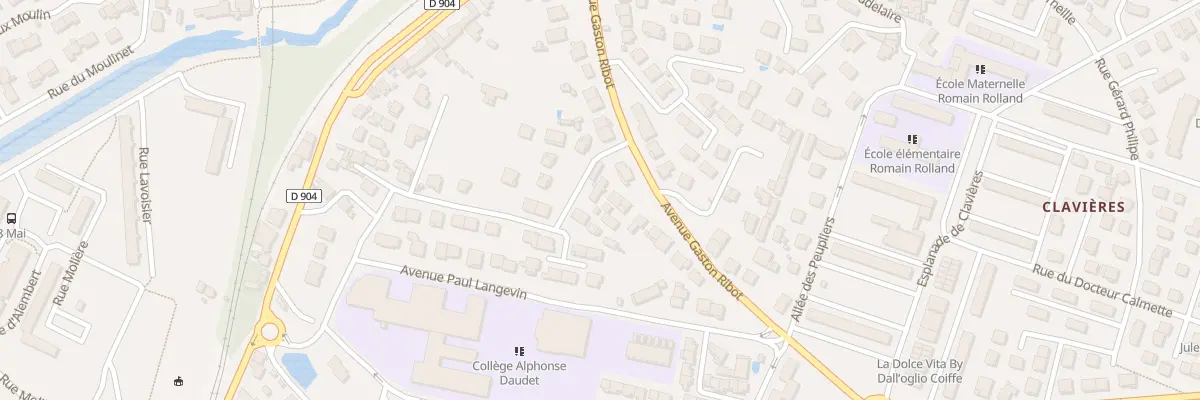 Plan du 28 Rue de la Mazade de Clavieres à Alès