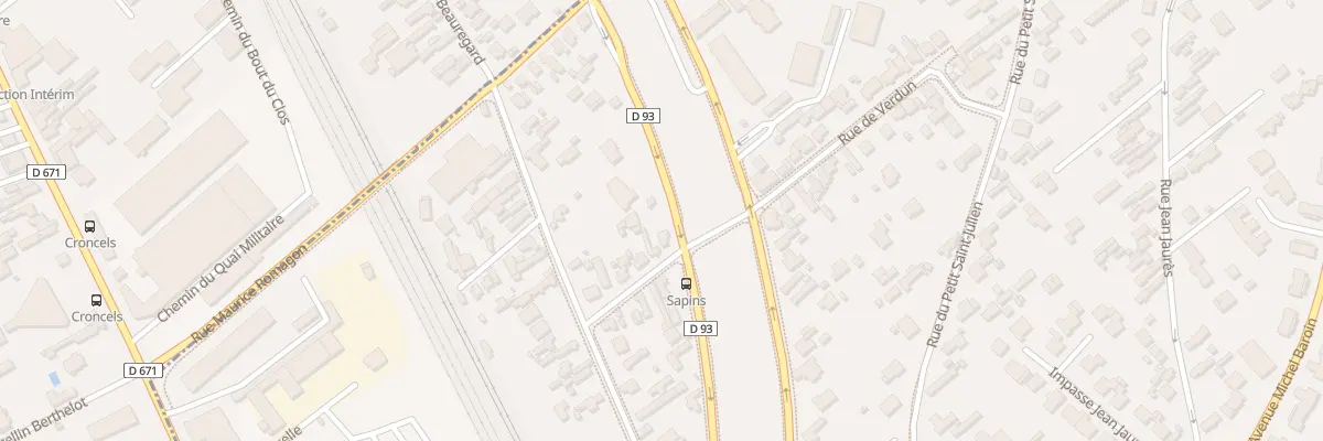 Plan du 11 Rue du General Leclerc à Saint-Julien-les-Villas