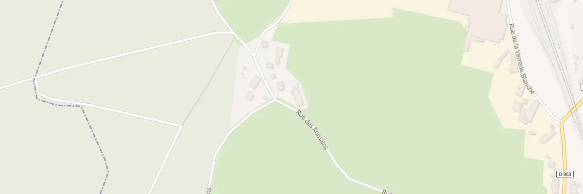 Plan du 10 Rue des Romains à Anor