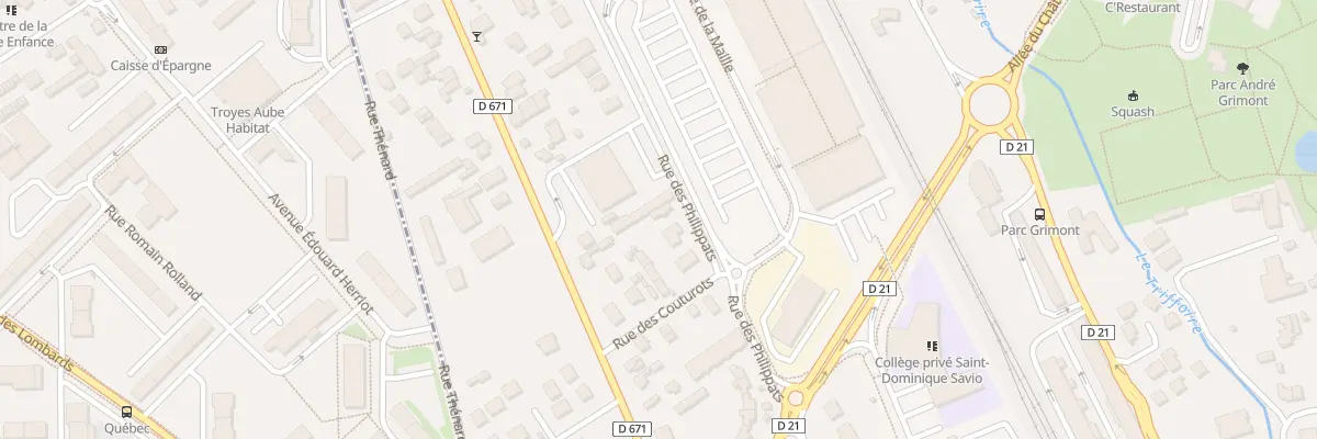 Plan du 43 Rue des Philippats à Saint-Julien-les-Villas