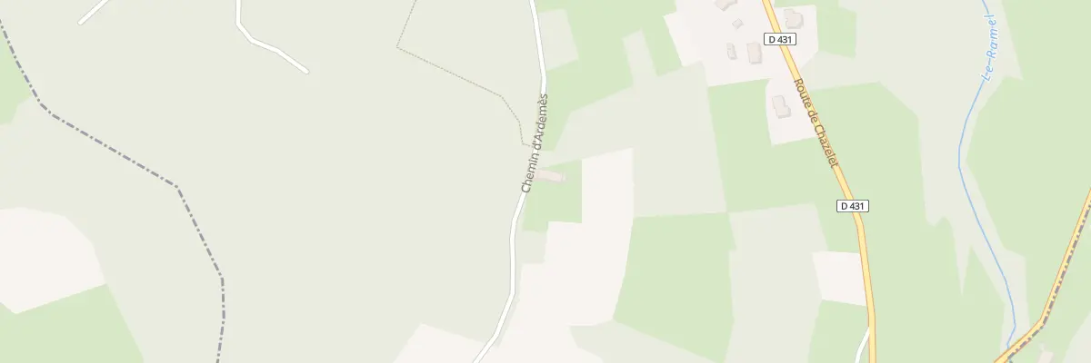 Plan du 5003 La Liste à Bessamorel