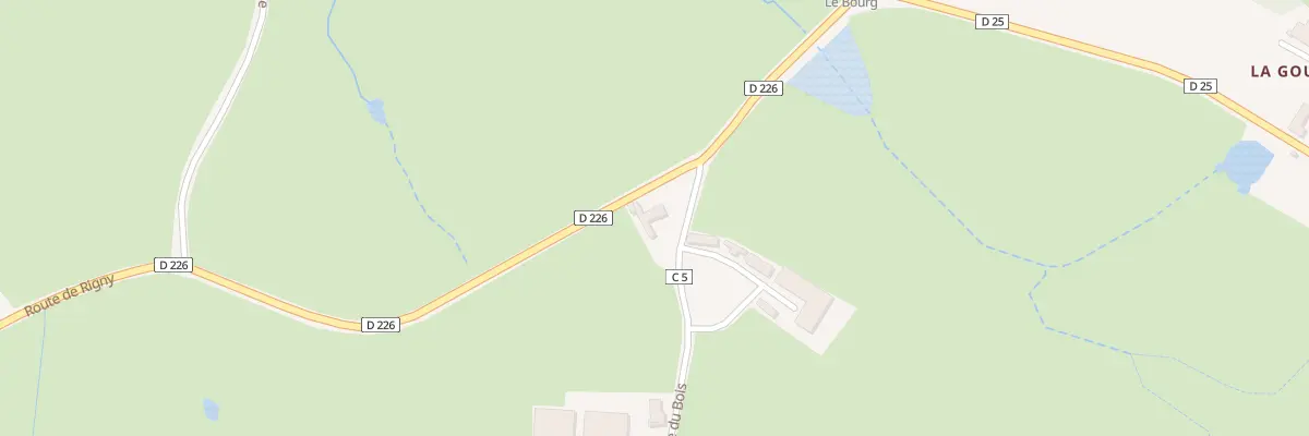Plan du 5035 La Rue du Bois à Clessy