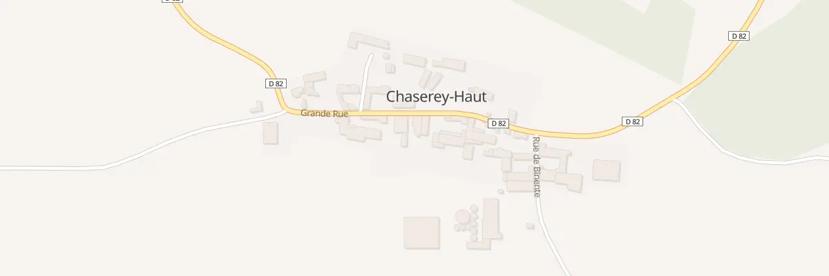 Plan du 8 Rue Grande Rue à Chaserey