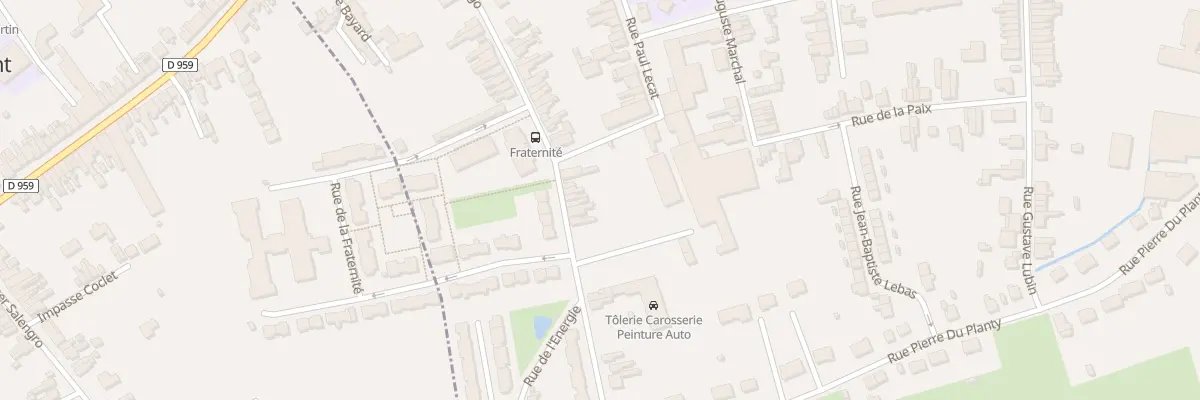 Plan du 314 Rue Victor Hugo à Jeumont