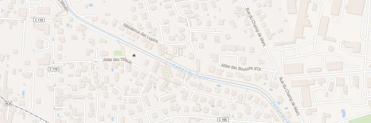 Plan du 16 Rue des Forges à Savigneux