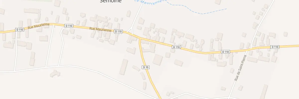 Plan du 8 Rue du Moulin à Semoine