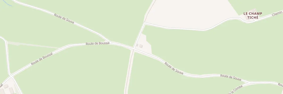 Plan du 630 Rte de Souve à Thil-sur-Arroux