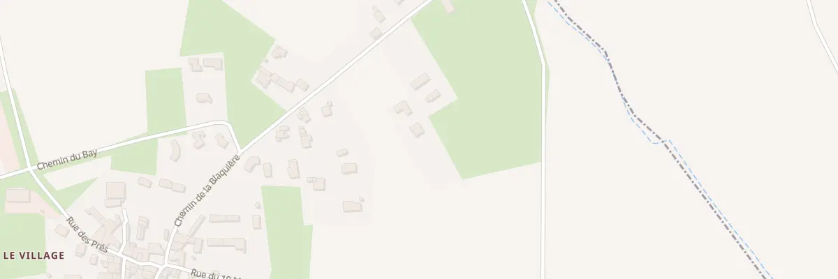 Plan du 5112 Che de la Blaquière à Savignargues