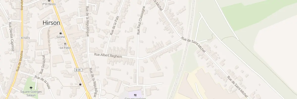 Plan du 53 Rue Albert Reghem à Hirson