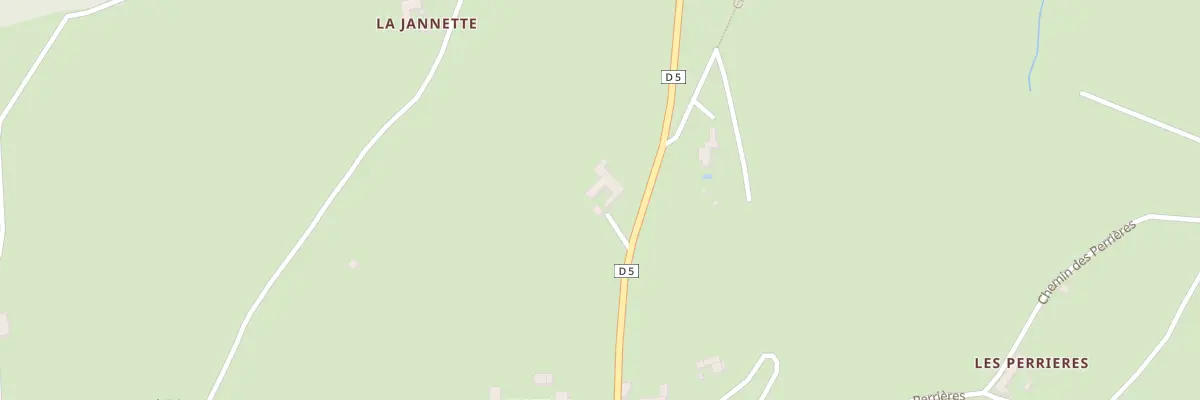 Plan du 417 Rte de Margerie à Saint-Georges-Haute-Ville