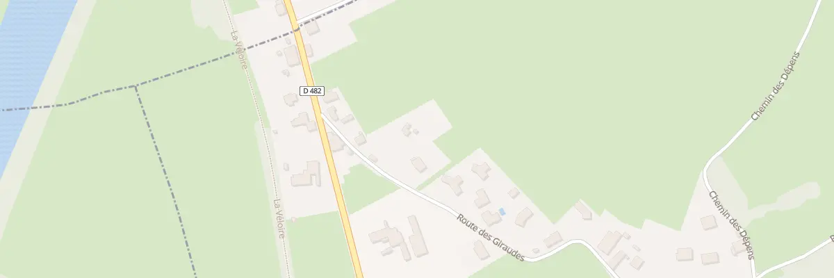 Plan du 358 Rte des Giraudes à Saint-Pierre-la-Noaille