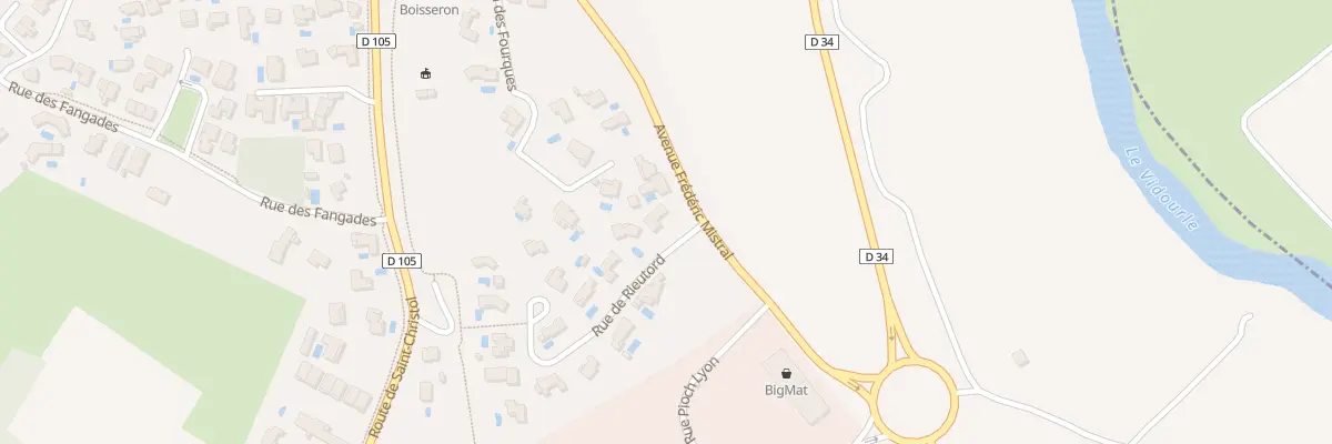 Plan du 14 Rue de Rieutord à Garrigues