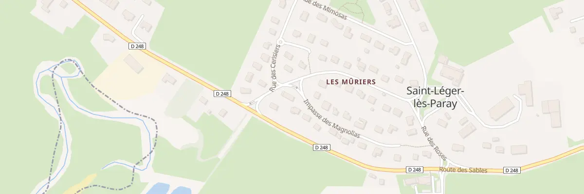 Plan du 48 Lot des Muriers à Saint-Léger-lès-Paray