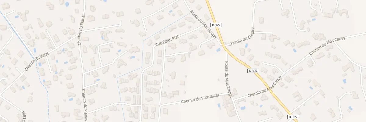 Plan du 119A Rue Edith Piaf à Saint-Christol-lez-Alès