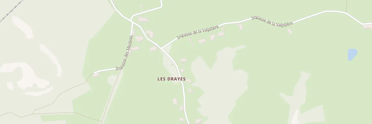 Plan du 5203 Les Drayes à Queyrières