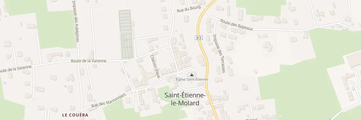 Plan du 5209 Le Bourg à Saint-Étienne-le-Molard