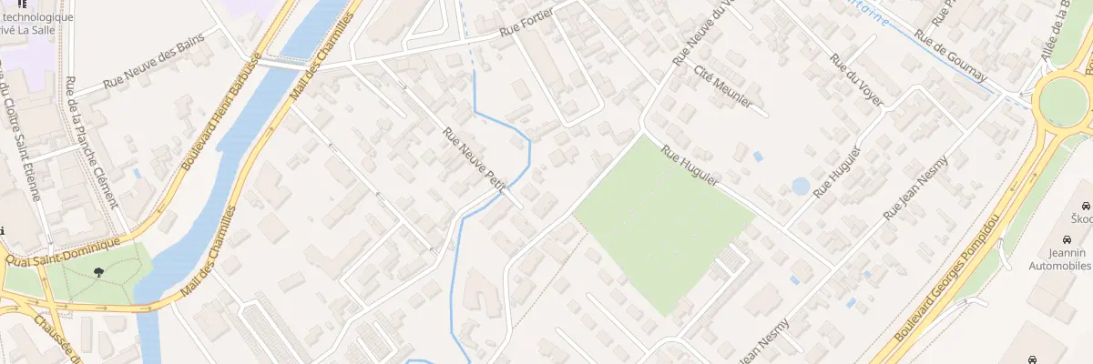 Plan du 14Q Rue Rebaudis à Troyes