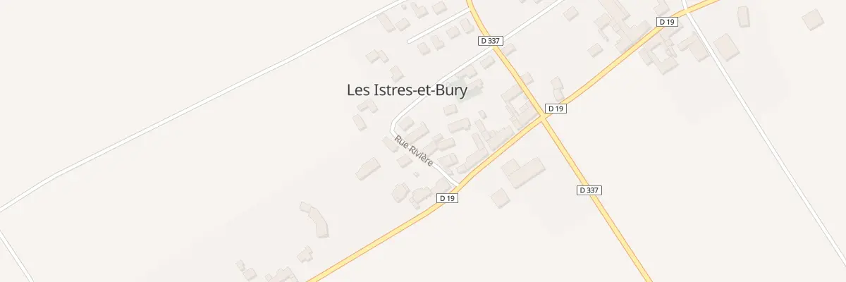 Plan du 11 Rue Rivière aux Istres-et-Bury
