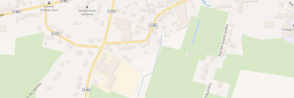 Plan du 46 Rue de Liessies à Solre-le-Château