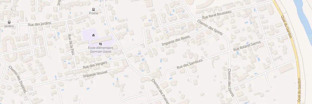 Plan du 8A Imp des Hautes Prairies à Alès