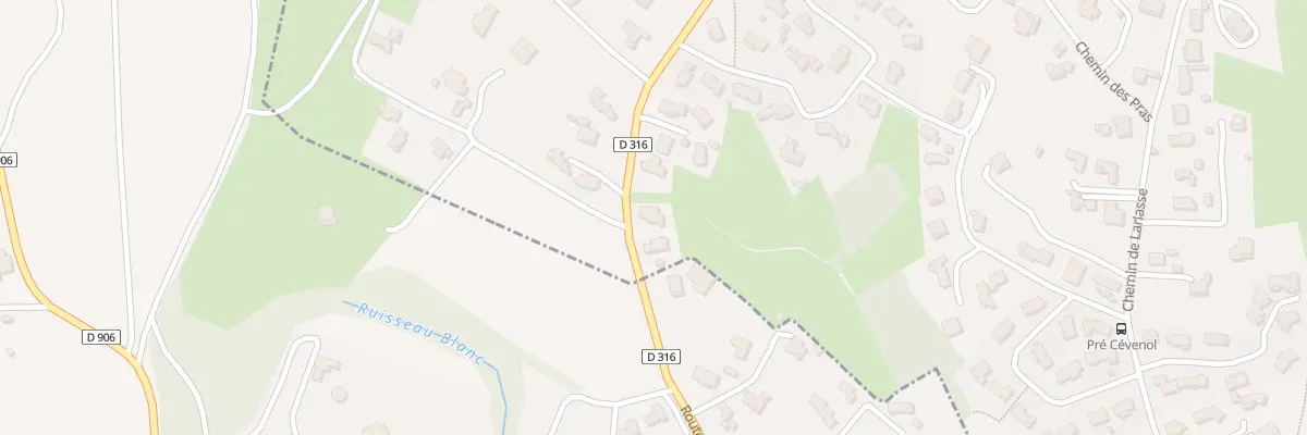 Plan du 799 Che de Saint-martin à Saint-Julien-les-Rosiers