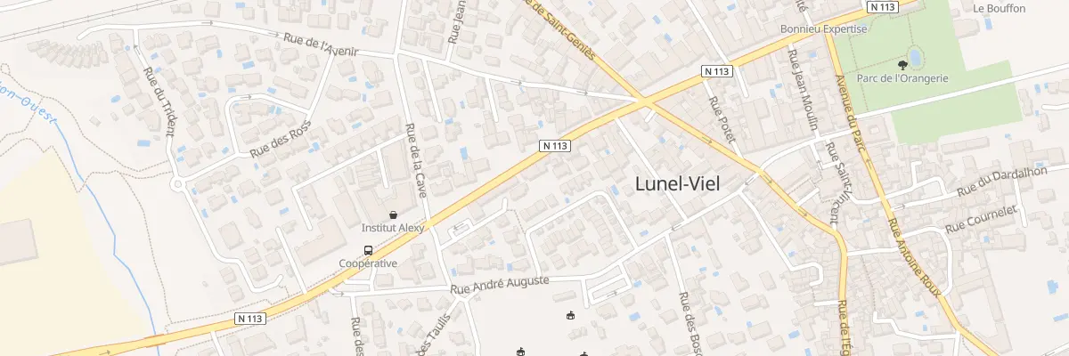 Plan du 400 Av de la République à Lunel-Viel