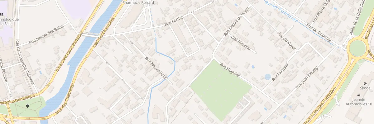 Plan du 14 Rue Rebaudis à Troyes