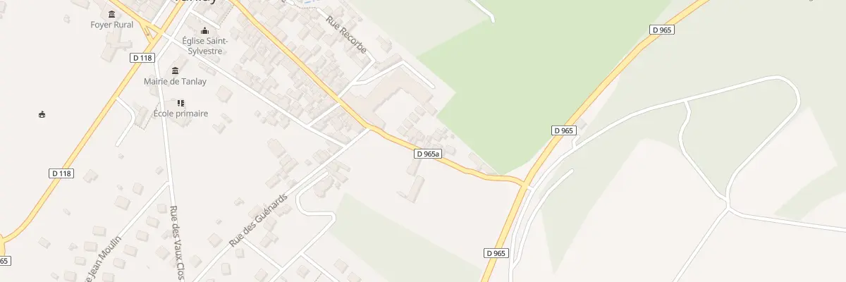 Plan du 41 Grande Rue Haute à Tanlay