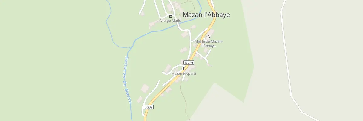Plan du 5049 Le Village à Mazan-l’Abbaye