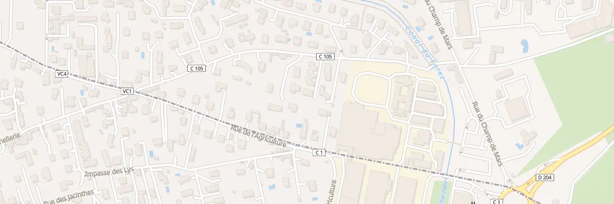 Plan du 13 Rue des Prairies à Savigneux