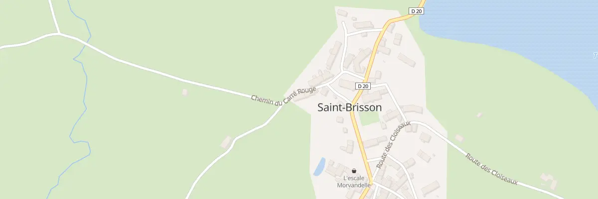 Plan du 175 Che du Carré Rouge à Saint-Brisson
