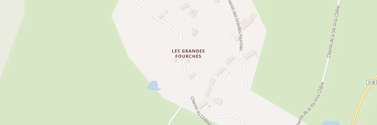 Plan du 510 Che du Château d’Eau à Saint-Brisson