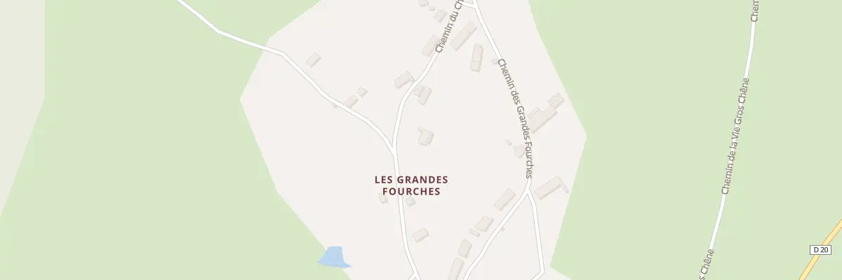 Plan du 600 Che du Château d’Eau à Saint-Brisson