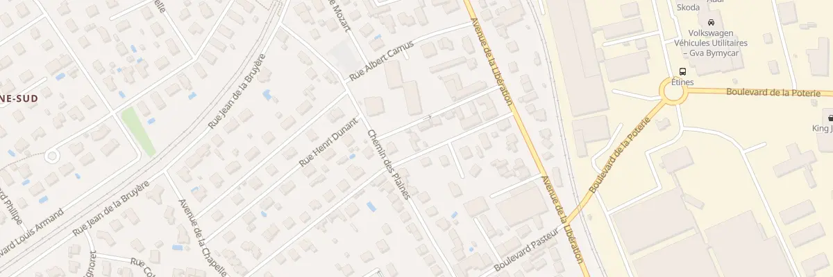 Plan du 8 Rue Georges Clémenceau au Coteau