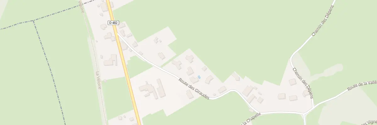 Plan du 266 Rte des Giraudes à Saint-Pierre-la-Noaille