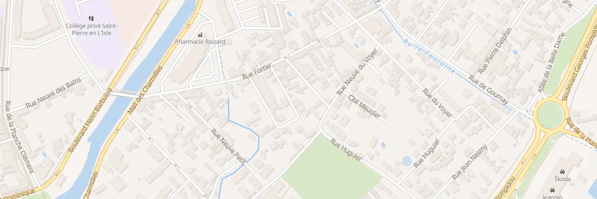 Plan du 6 Rue Rebaudis à Troyes